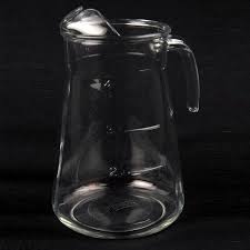 Glass Water Jug Large 3 To 4 Pint