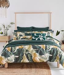 Oversized Palm Leaf Comforter Mini Set