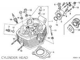 honda xr125l 2010 a co parts lists