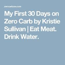 My First 30 Days On Zero Carb By Kristie Sullivan Eat Meat