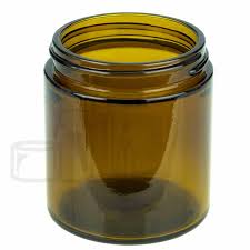 4oz Amber Glass Ss Jar 58 400 Liquid