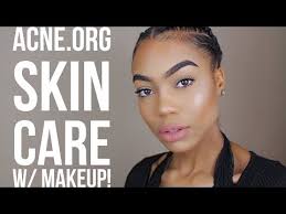 acne org skin care w makeup you