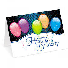 Birthday Balloons Birthday Cards Seals