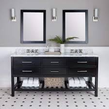 72 Inch Oak Double Sink Bathroom Vanity