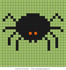 Grille pixel art a imprimer : Full Halloween Blanket Graph Pixel Art Pixel Art Halloween Crochet Pour Halloween