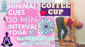 30 min minimal cues coffee cup interval