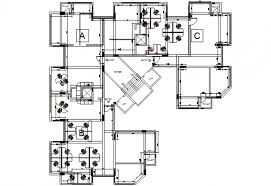 Cad Drawings Of Office Building 2d View