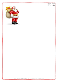 Blank Letters From Santa Templates Free Invitation Template Dldownload