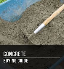 Concrete Buying Guide At Menards