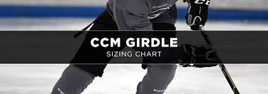 ccm girdle sizing chart