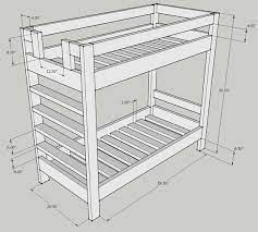 bunk bed plans diy bunk bed bunk beds