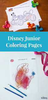 #13,743 in toys & games (see top 100 in toys & games) #430 in preschool learning toys the mickey mouse 400 page coloring book has dimensions of 7.75 x 10.75. Disney Junior Coloring Pages Disney Family