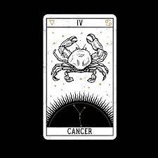 cancer distressed goth tarot zodiac