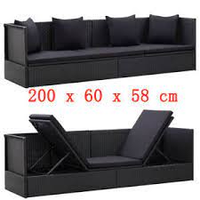 Rattan is the material that indoor wicker furniture is made from. Polyrattan Lounge Essgruppe Gartensofa Sitzgruppe Liege Sofa Set Rattan Couch Ebay
