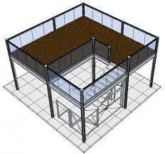 The Glass House Plan With Detail Dwg File