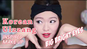 big bright eyes ulzzang korean makeup