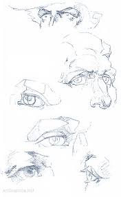 george bridgman drawing eyes ears