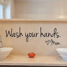 Bathroom Wall Stickers Wash Your