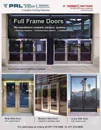 Aluminum Entrance Doors For Commercial