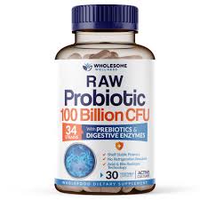 raw probiotics 100 billion cfu organic