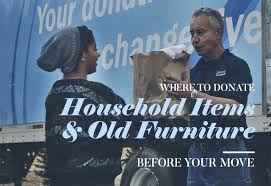 where to donate household items and old