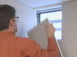 how to install basement drywall how
