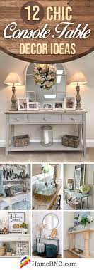 12 best console table decorating ideas