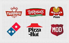 pizza brand logos the most famous