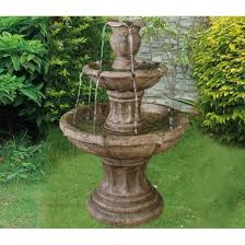 Classic Stone Garden Fountain Three