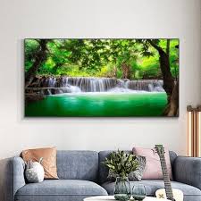 Canvas Wall Art Landscape Waterfall