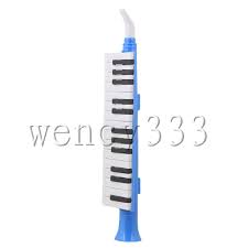 wind piano mouth organ melodica blue