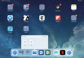 how to use the ipad dock in ios 12 and up