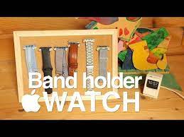 Today's project is so so cute and only takes about 20 minutes to make! Diy Apple Watch Band Holder Youtube