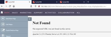 maps page not found url not found