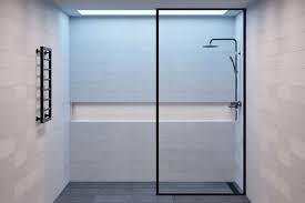 Half Wall Shower Glass Styles Pros