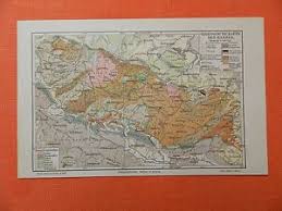 Da nach kauf der karte keine weiteren eintrittsgelder in den beteiligten einrichtungen. Geologische Karte Harz Brocken Granit Landkarte 1905 Ebay