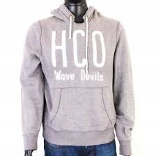 Details About T Hollister Mens Hoodie Sweatshirt Grey Size L