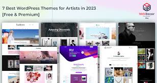 wordpress themes for artists in 2023