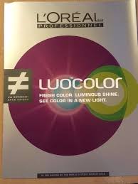 Loreal Professionnel Luocolor Hair Color Shade Chart Guide