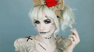 voodoo doll halloween makeup tutorial