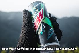 how much caffeine in mountain dew