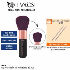 vacosi short powder blush brush m05