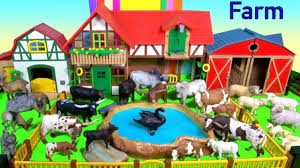 farm toys for kids cows goats