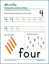 On the first line you trace with the help of numbers and arrows. Tracing Number Words 1 10 Shefalitayal
