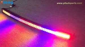 50 Inch Curved Multi Color Change Light Bar Youtube