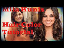 mila kunis hair tutorial you