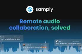 Samply - Audio Collaboration App - Made with Vue.js