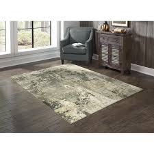 neutral indoor abstract area rug
