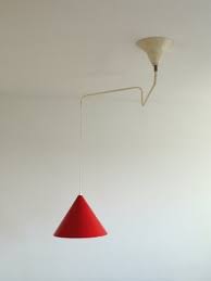 Dutch Adjustable Ceiling Lamp 1950s