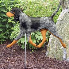 Bluetick Coonhound Dig Garden Stake